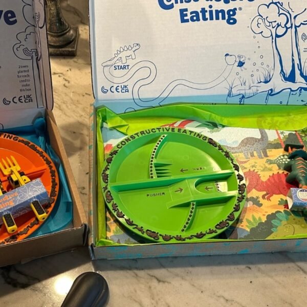 Tractor Kids Plate