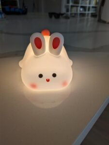 Squishy Bunny Lamp