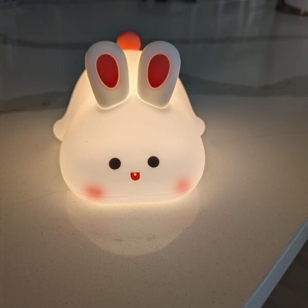 Squishy Bunny Lamp